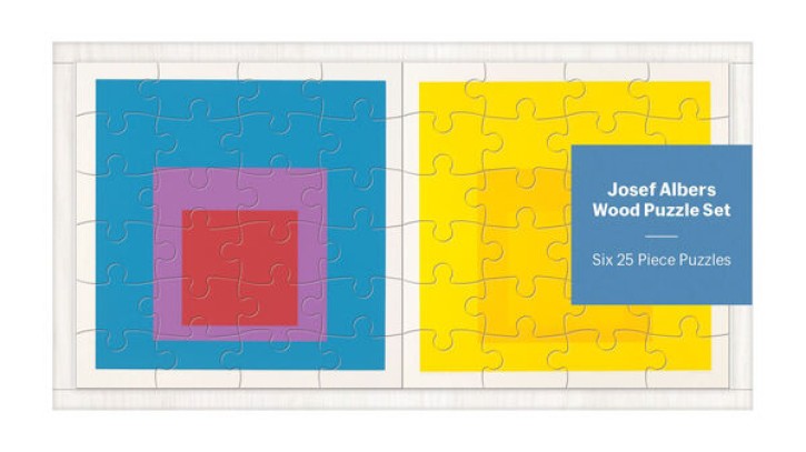 Josef Albers - Wood Puzzle Set