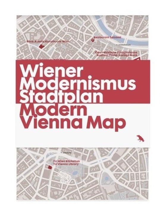 Wiener Modernismus Stadtplan / Modern Vienna Map