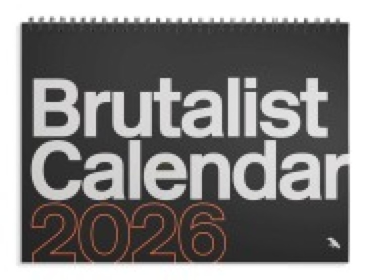 Brutalist Calendar 2026 