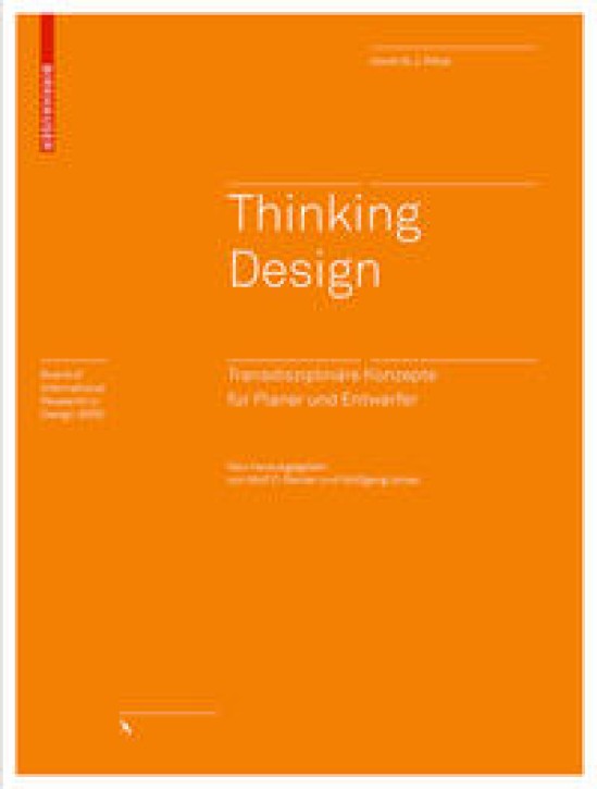 Thinking Design Transdisziplinäre Konzepte für Planer und Entwerfer