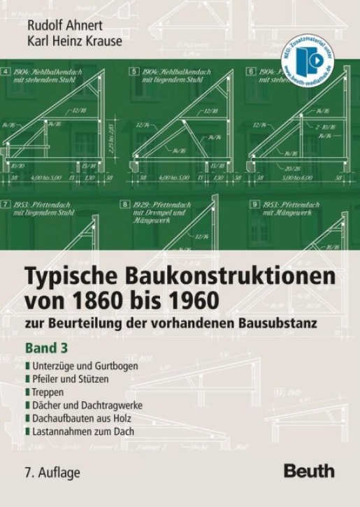 Typische Baukonstruktionen von 1860 bis 1960, Band 3