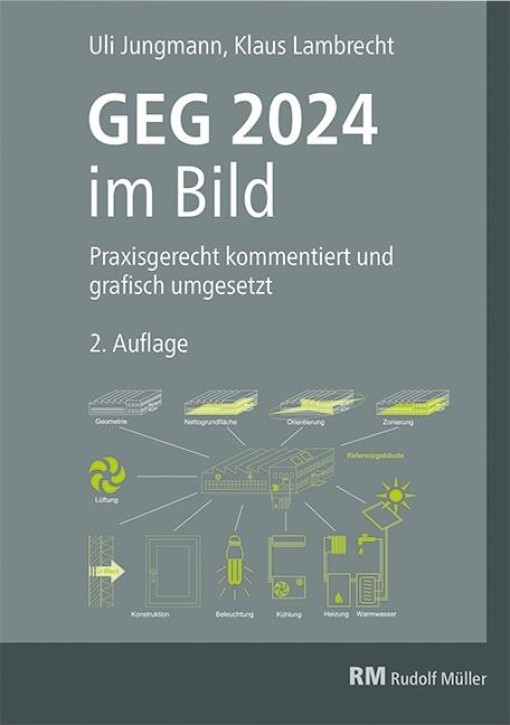 GEG 2024 im Bild - Praxisgerecht kommentiert und grafisch umgesetzt 