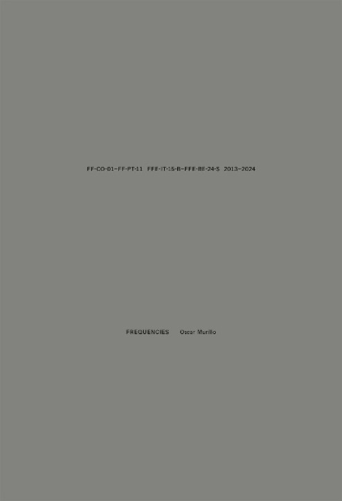 Oscar Murillo - Frequencies