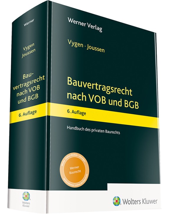 Bauvertragsrecht nach VOB und BGB Handbuch des privaten Baurechts