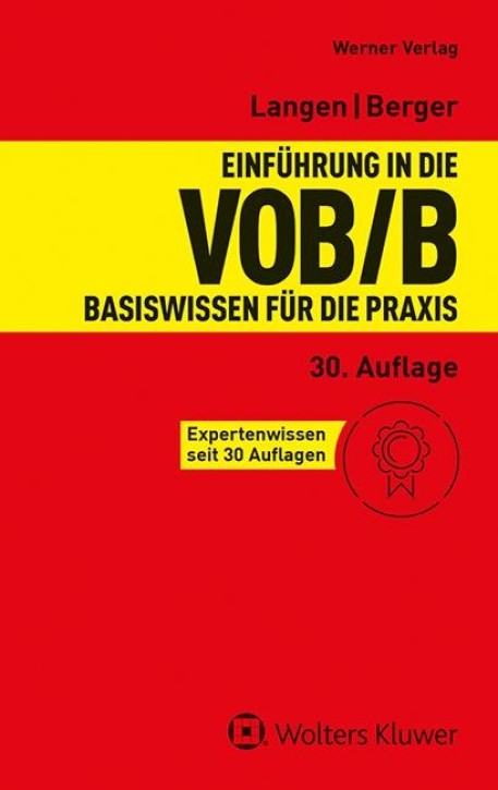 Einführung in die VOB/B - Basiswissen für die Praxis