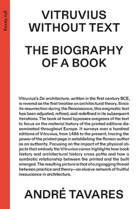 Vitruvius Without Text - The Biography of a Book