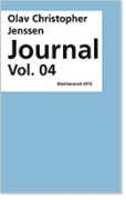 Olav Christopher Jenssen - Journal Vol. 4