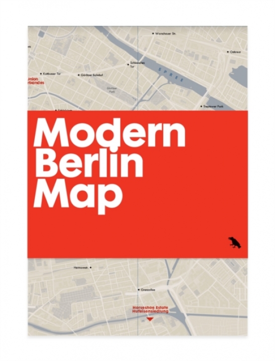 Modern Berlin Map - Guide to 20th century architecture in Berlin