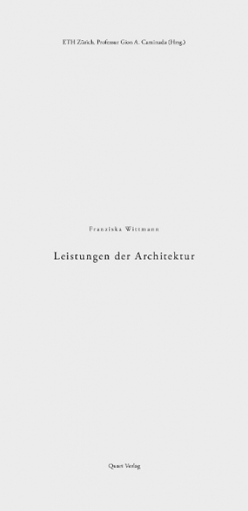 Leistungen der Architektur