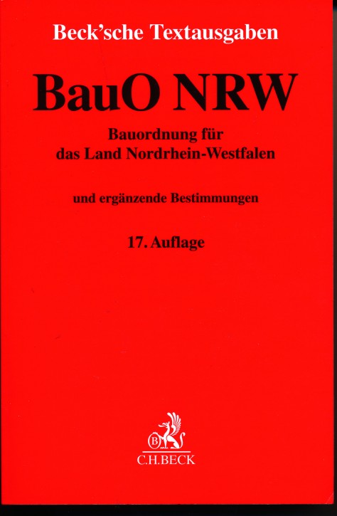 Bauordnung für das Land Nordrhein-Westfalen