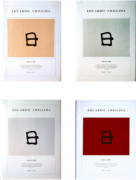 Eduardo Chillida - Opus 1959-2001: Werkverzeichnis der Druckgraphik, (Gesamtausgabe in vier Bänden)  / Catalogue Raisonne of the Original Prints, (Complete Edition in 4 Volumes)